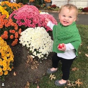 Arancrafts Ireland Green Knit Merino Wool Shawl